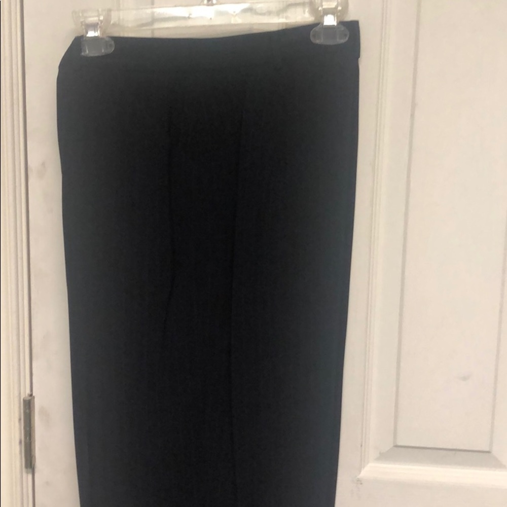 Jones New York slacks navy blue pinstripe.  NWT